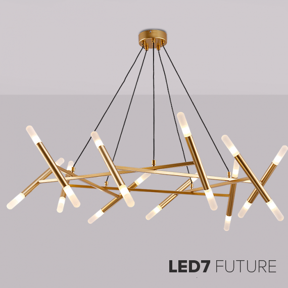 Jonathan Browning - Le Pentagone Chandelier